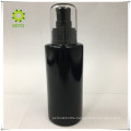 best selling empty shiny black pump cap shampoo glass cosmetics jar bottle
